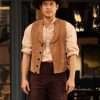 Dr. Ben Song Quantum Leap S01 Brown Vest
