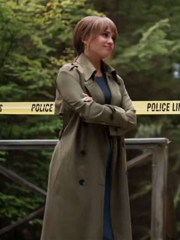 Vanessa Morgan Green Coat