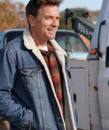 Ewan McGregor Shearling Jacket