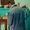 Bleeding Love 2024 Ewan McGregor Blue Denim Jacket