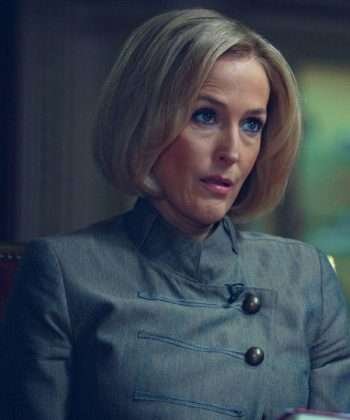 Movie Scoop 2024 Emily Maitlis Grey Jacket