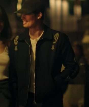 The Idea Of You 2024 Nicholas Galitzine Black Jacket