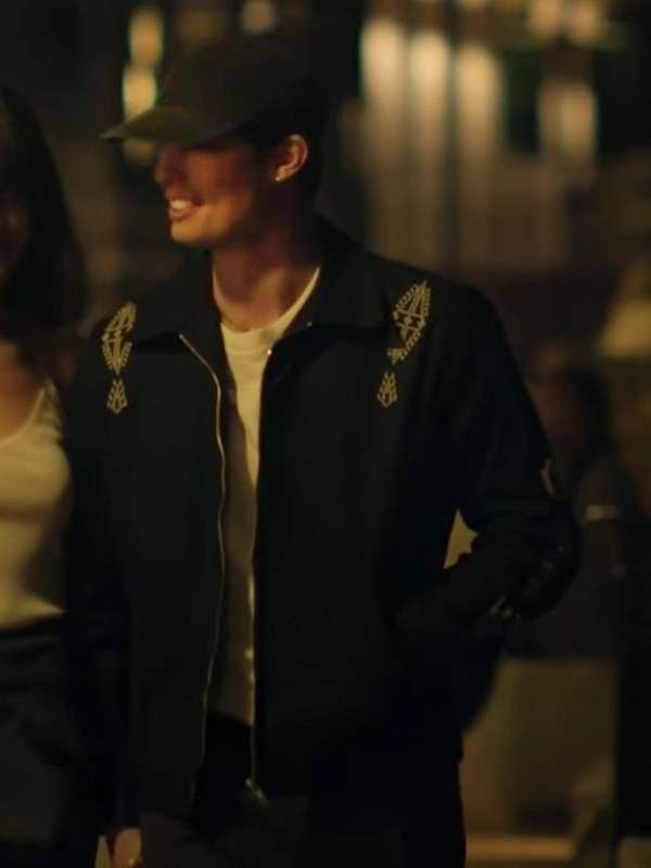 The Idea Of You 2024 Nicholas Galitzine Black Jacket