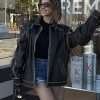 Sydney Sweeney Leather Jacket
