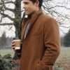 Derrick An Easter Bloom Brown Coat