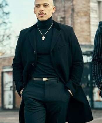 TV Series This Town 2024 Gregory Williams Black Coat