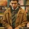 This Town S01 Dante Williams Brown Coat