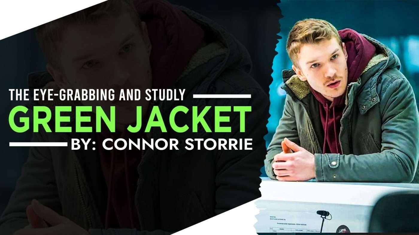 April X 2024 Connor Storrie Green Jacket