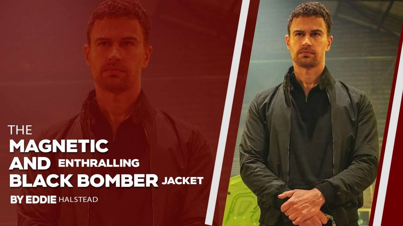 The Gentlemen Eddie Halstead Black Bomber Jacket