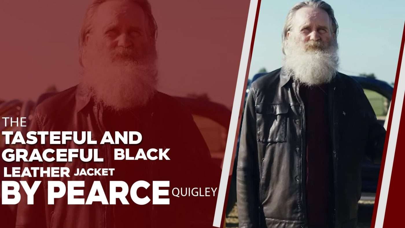 The Gentlemen Pearce Quigley Black Leather Jacket