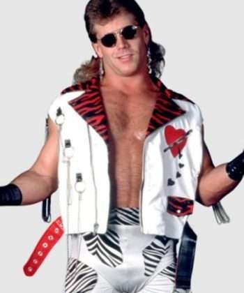 WWE Heart Printed Shawn Michaels Vest