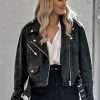 Emily In Paris Camille Black Leather Jacket