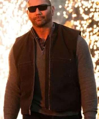 My Spy The Eternal City Dave Bautista Brown Vest