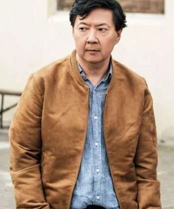 My Spy the Eternal City Ken Jeong Brown Bomber Jacket