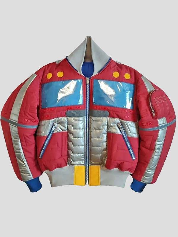 TV Series Transformers Optimus Prime Multicolor Bomber Jacket