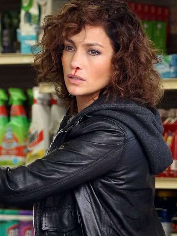 Shades Of Blue Harlee Santos Leather Jacket - Image 3