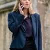 The Equalizer 3 Dakota Fanning Blue Blazer