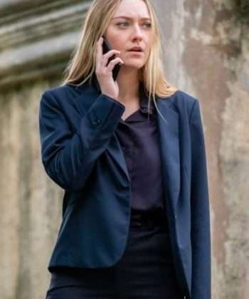 The Equalizer 3 Dakota Fanning Blue Blazer