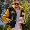 Ryan Gosling The Fall Guy Carpool Varsity Jacket