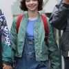 A Good Girl's Guide to Murder Pippa Fitz-Amobi Green Bomber Jacket