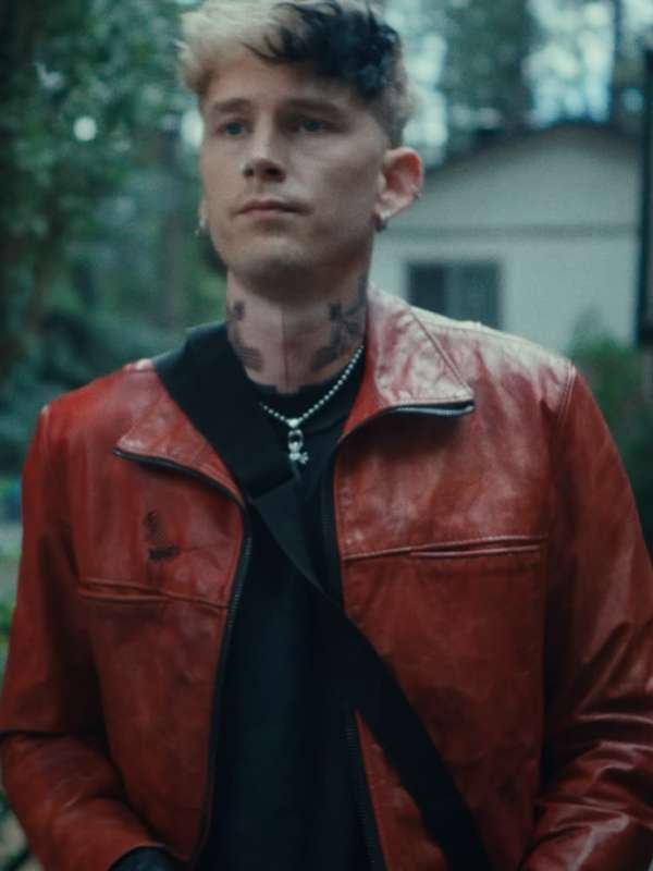 Lonely Road 2024 Machine Gun Kelly Leather Jacket