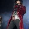 Alice Cooper Red Velvet Trench Coat