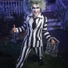 Beetlejuice Halloween Stripe Line Suit