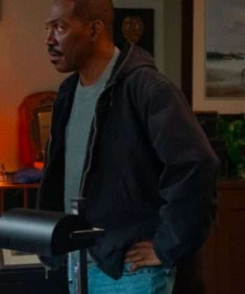 Beverly Hills Cop Axel F Eddie Murphy Black Hoodie