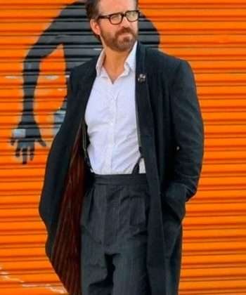 IF 2024 Ryan Reynolds Black Coat