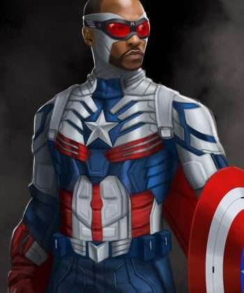 Captain America Brave New World 2025 Sam Wilson Costume Jacket