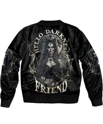 Halloween Hello Darkness Bomber Jacket