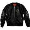 Halloween Hello Darkness Black Bomber Jacket