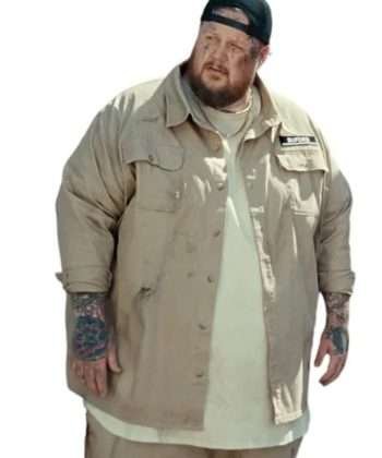 Jelly Roll Lonely Road 2024 Beige Cotton Jacket