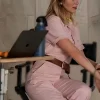 Jody Moreno The Fall Guy Pink Jumpsuit