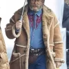 Nick Offerman The Umbrella Academy Brown Coat