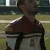 One Fast Move 2024 Movie K.J. Apa Leather Jacket