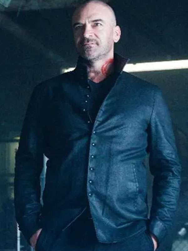 Shadowhunters Valentine Morgenstern Black Leather Jacket