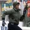 Katherine Renee Kane FBI S05 Green Puffer Jacket