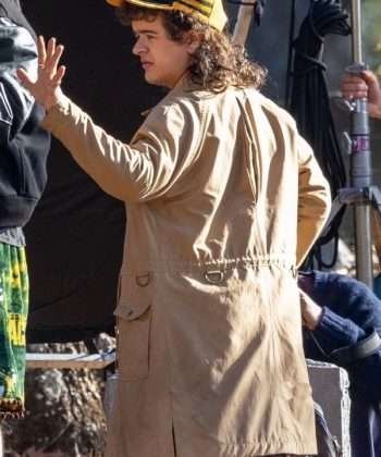 Stranger Things 2025 Dustin Henderson Brown Jacket