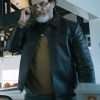 The Instigators 2024 Michael Stuhlbarg Leather Jacket