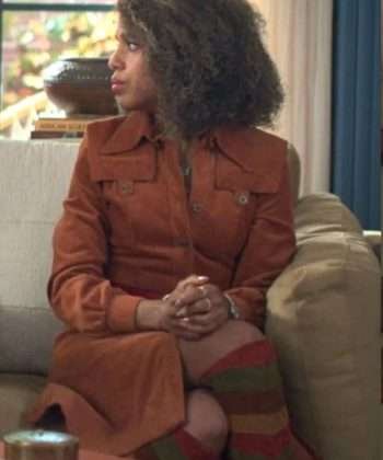 Unprisoned S02 Paige Alexander Brown Coat