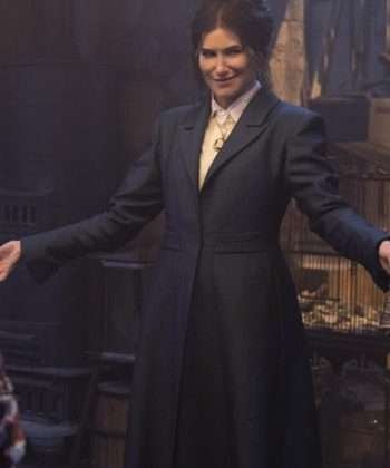 Agatha All Along 2024 Agatha Harkness Black Coat