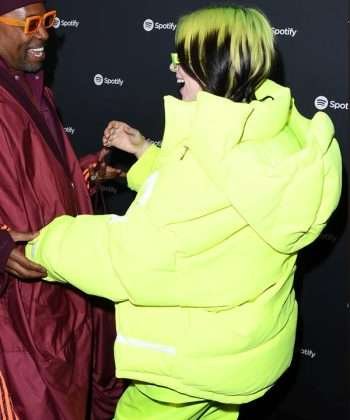 Billie Eilish LA Spotify Party Puffer Jacket