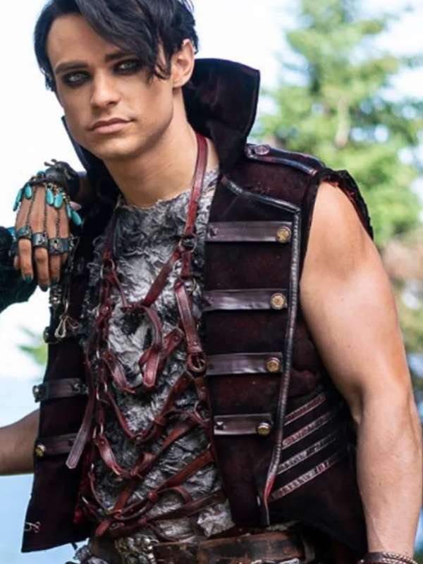 Descendants 3 Thomas Doherty Leather Vest