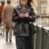 Emily in Paris Sylvie Grateau S04 Black Leather Coat