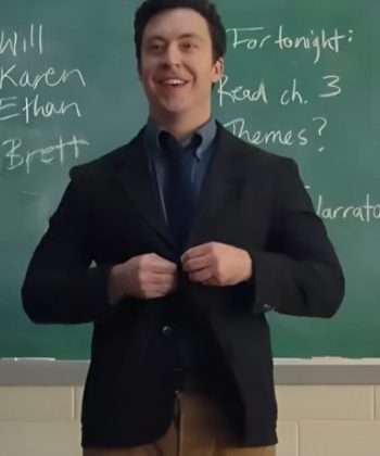 English Teacher 2024 Evan Black Blazer
