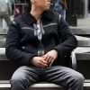 FBI S05 Nico Chao Black Shearling Leather Jacket