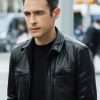 FBI S05 Stuart Scola Black Leather Jacket