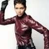 Halle Berry James Bond Die Another Day Maroon Jacket