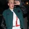 Jake Paul Green and Black Varsity Jacket